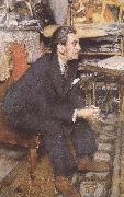 Edouard Vuillard Sam portrait oil painting on canvas